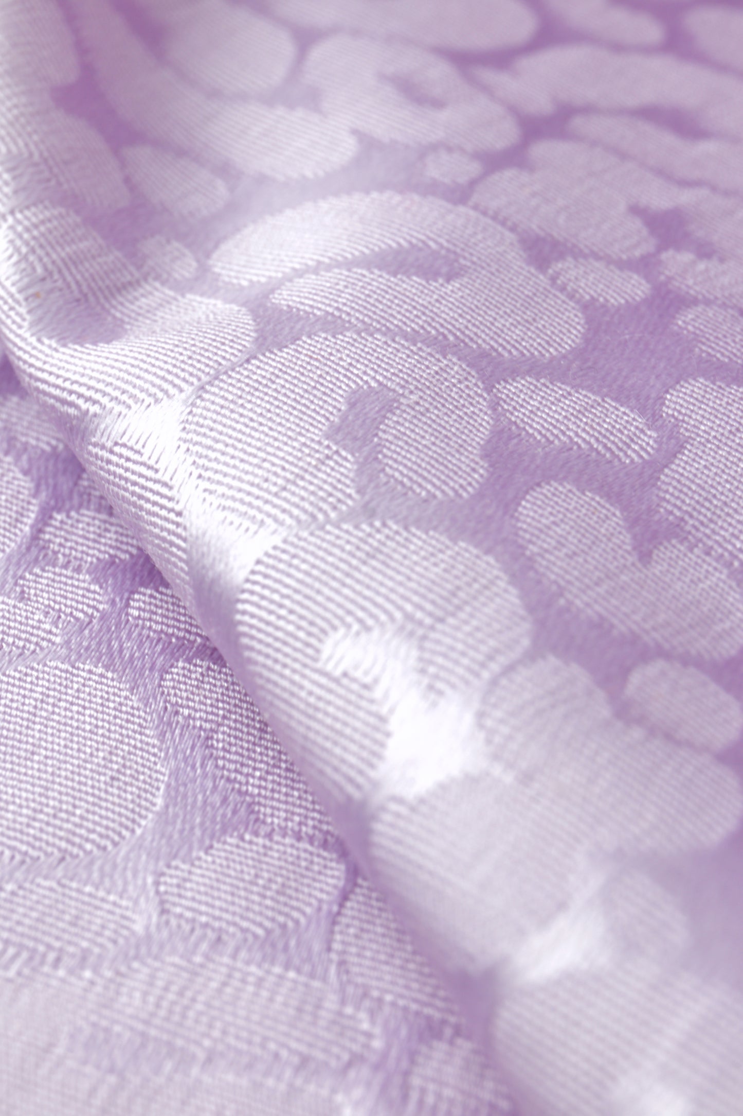 Jacquard de viscose - Léopard lilas