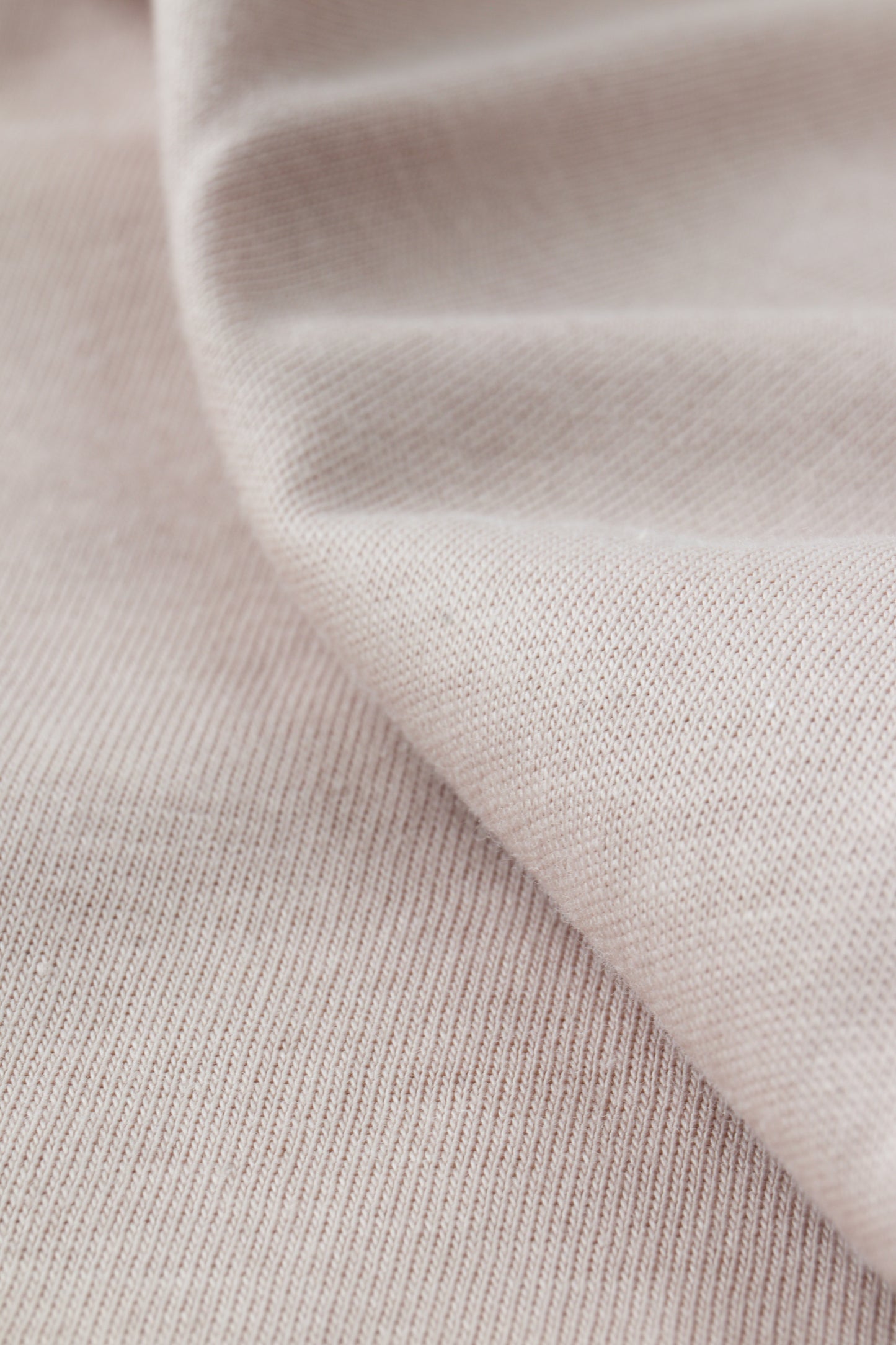 Jersey de coton - Beige nude