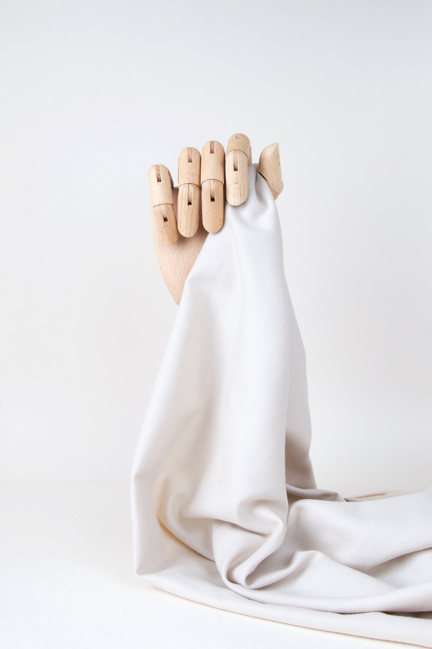 Flanelle de coton bio - Beige dune