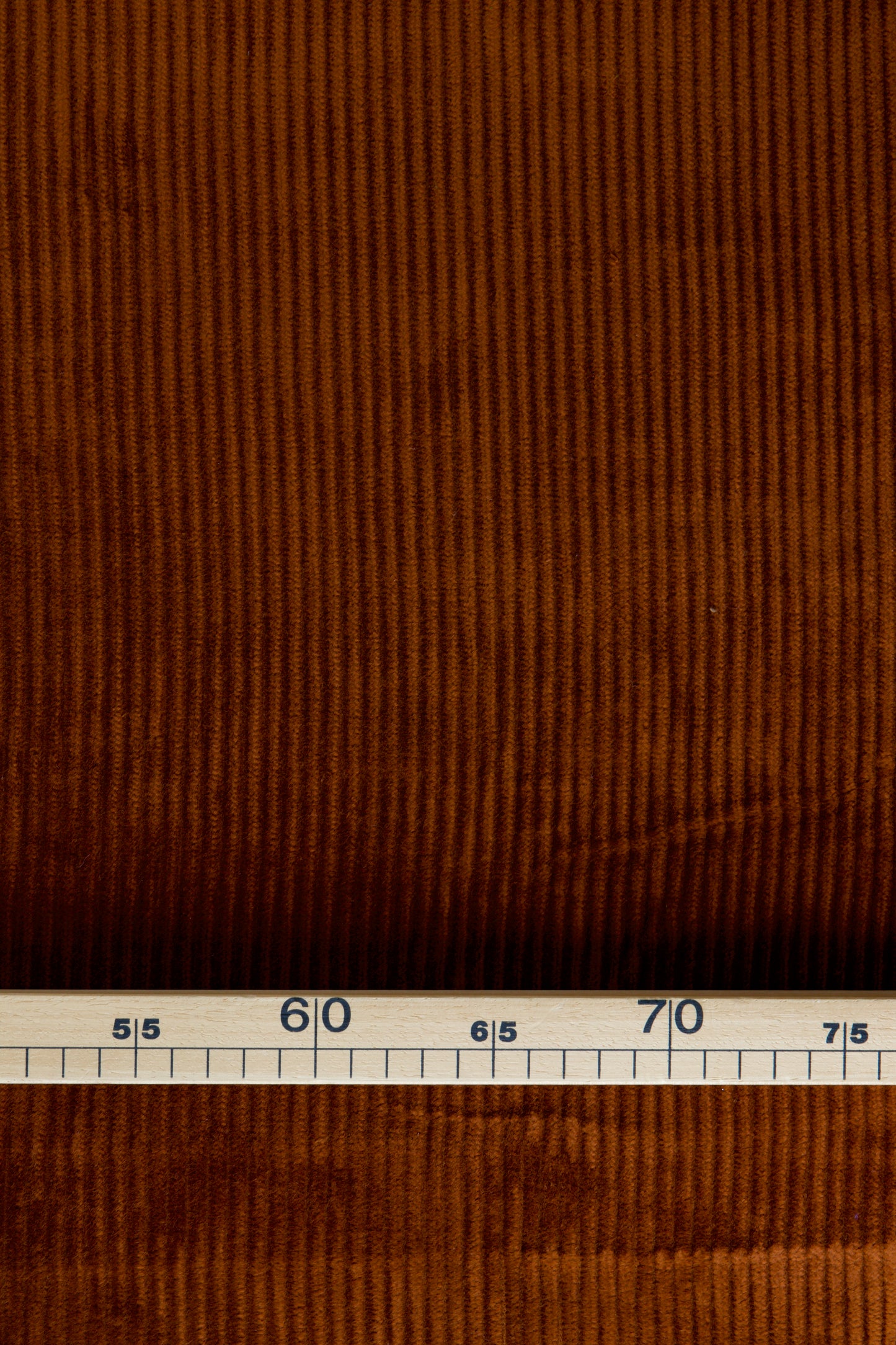 Velours grosses côtes - Marron caramel