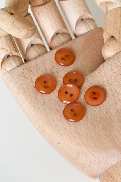Boutons vintages 14 mm - Caramel Ma boutique