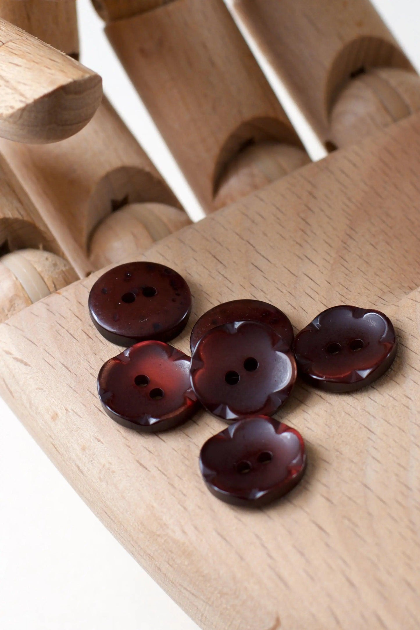 Boutons vintages 14mm - Amarante Ma boutique