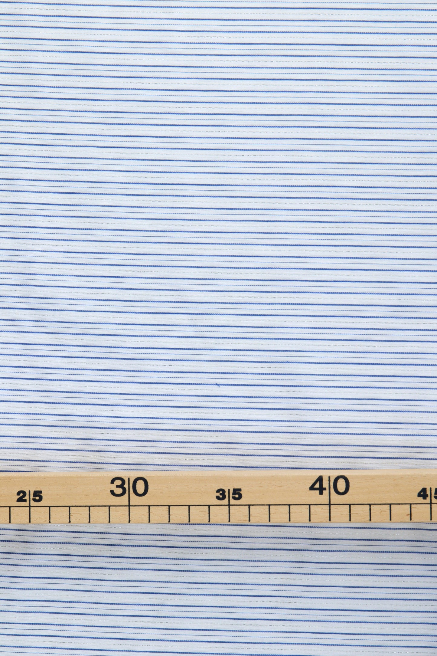Popeline viscose/coton - Rayée lurex