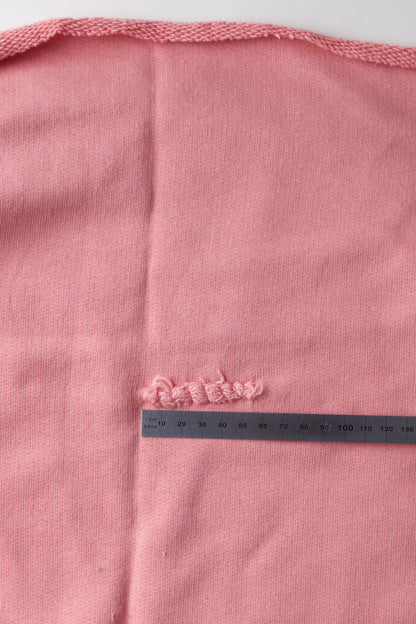 Molleton sweat - Blush / Coupon 60 x 147 cm
