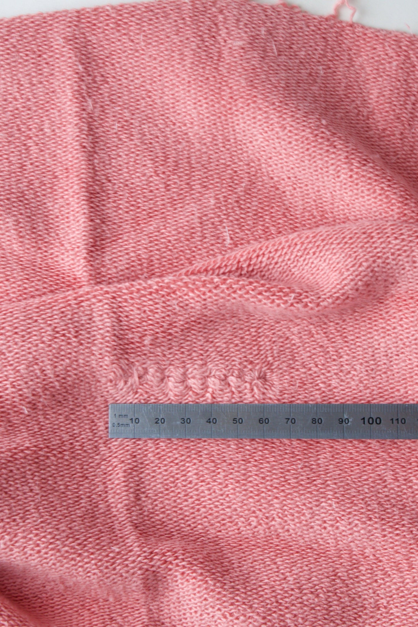 Molleton sweat - Blush / Coupon 60 x 147 cm