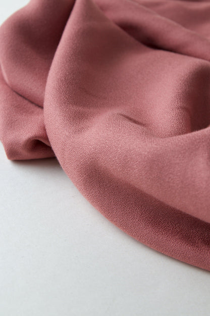 Crêpe de viscose  - Rose dust