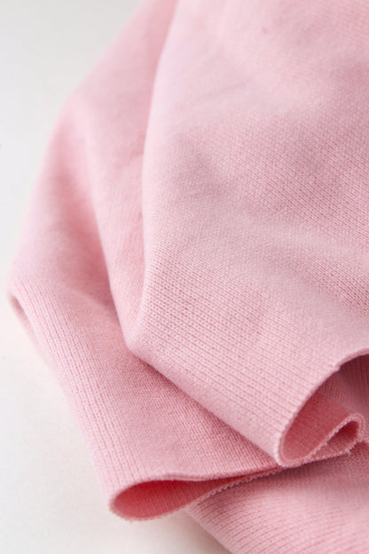 Maille en coton bio - Guimauve
