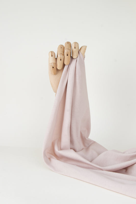 Jersey de coton - Beige nude