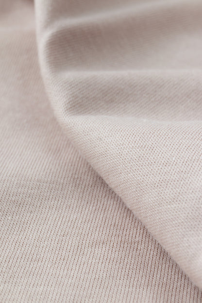 Jersey de coton - Beige nude