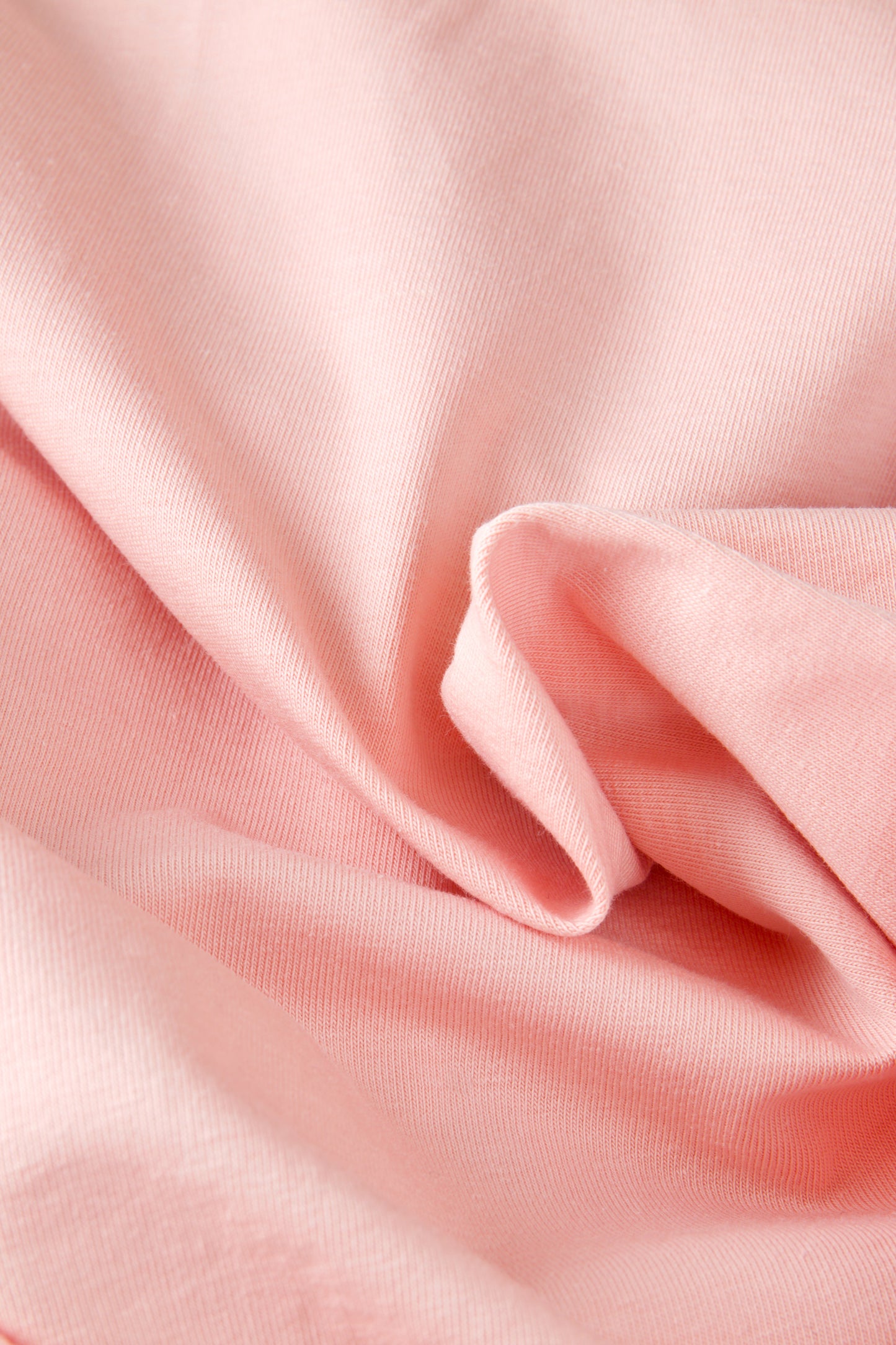 Jersey de coton - Rose blush