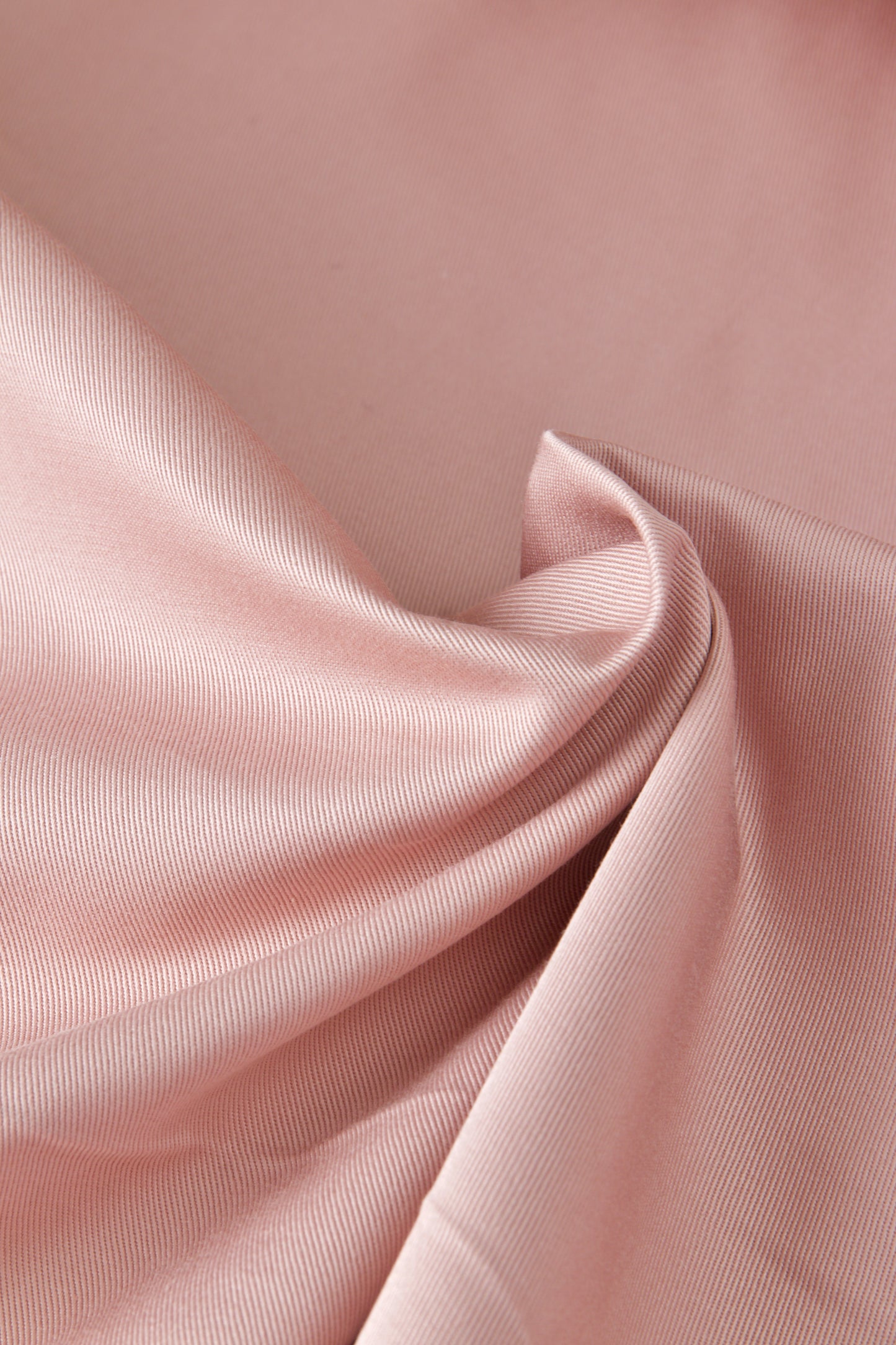 Twill de coton - Rose argile