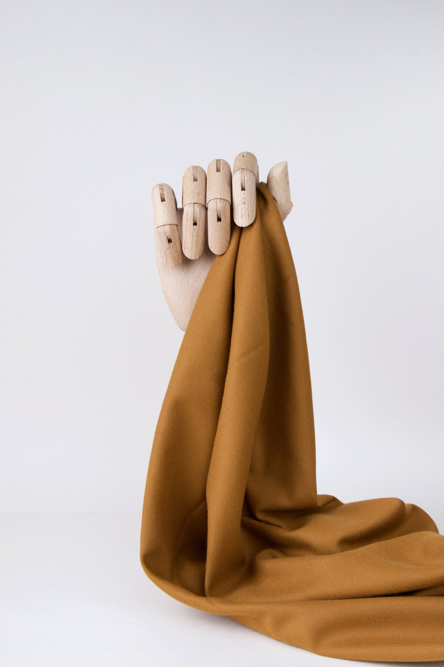 Flanelle de coton bio - Ocre