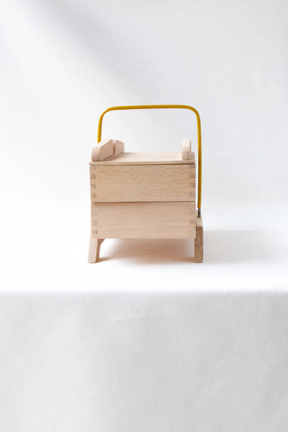 Travailleuse vintage - Jaune S