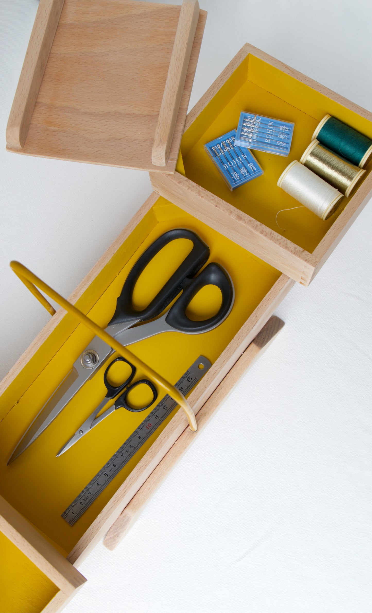 Travailleuse vintage - Jaune S