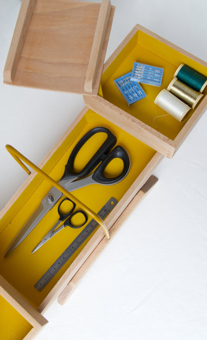 Travailleuse vintage - Jaune S