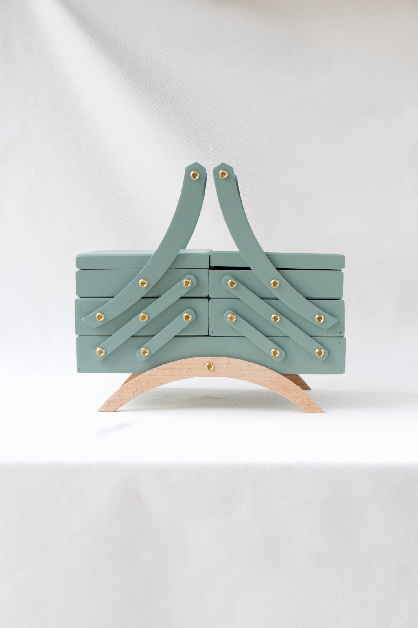 Travailleuse vintage Sauge - S