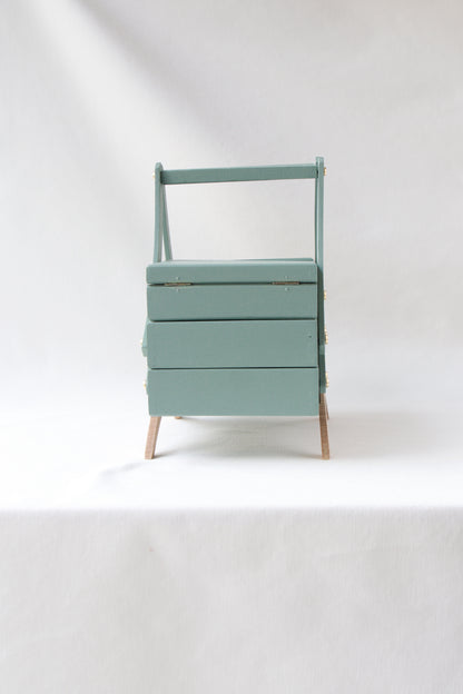 Travailleuse vintage Sauge - S