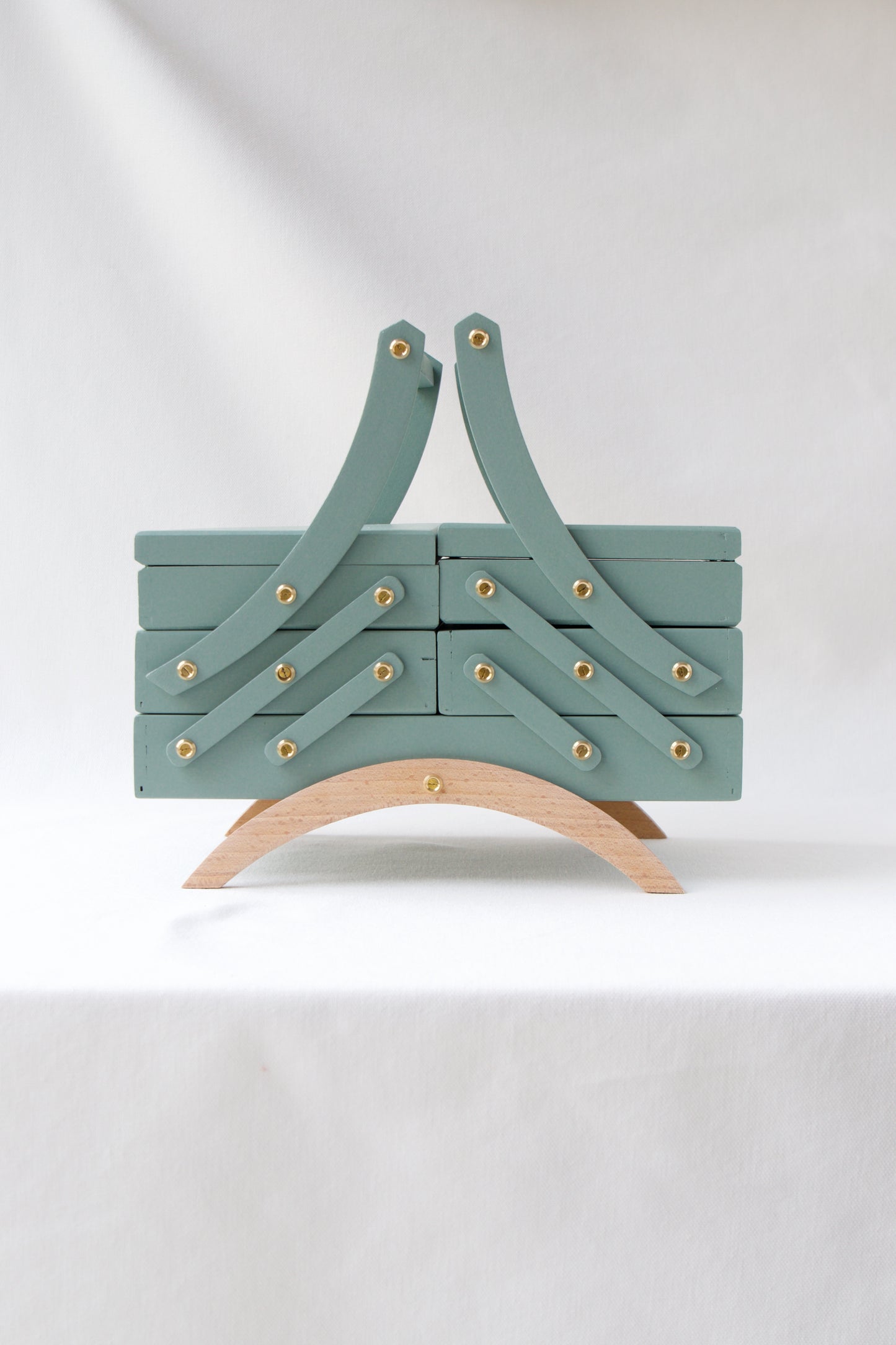 Travailleuse vintage Sauge - S