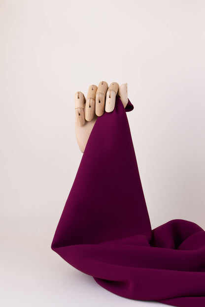 Double crêpe de viscose - Violet