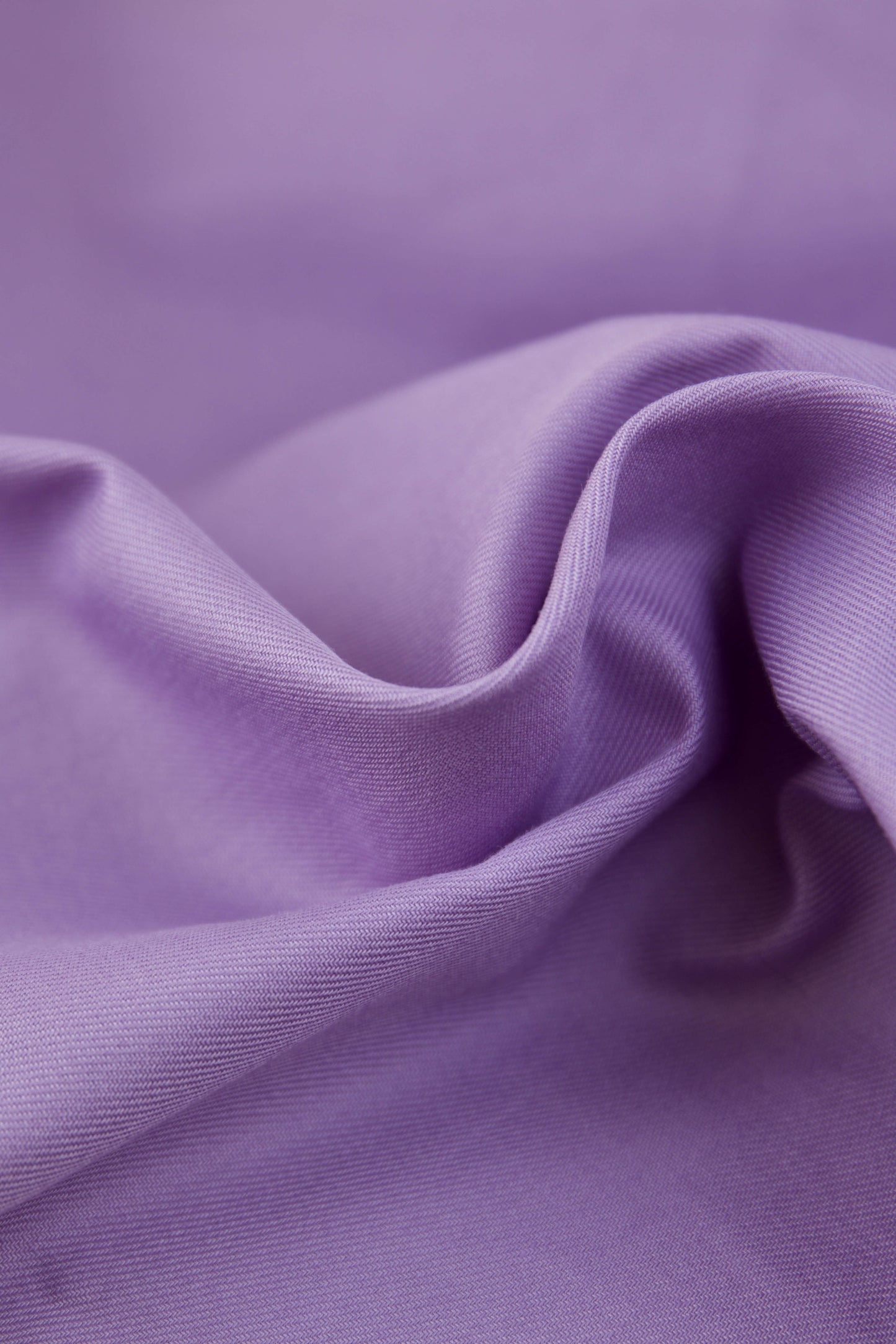 Sergé de coton léger - Lilas