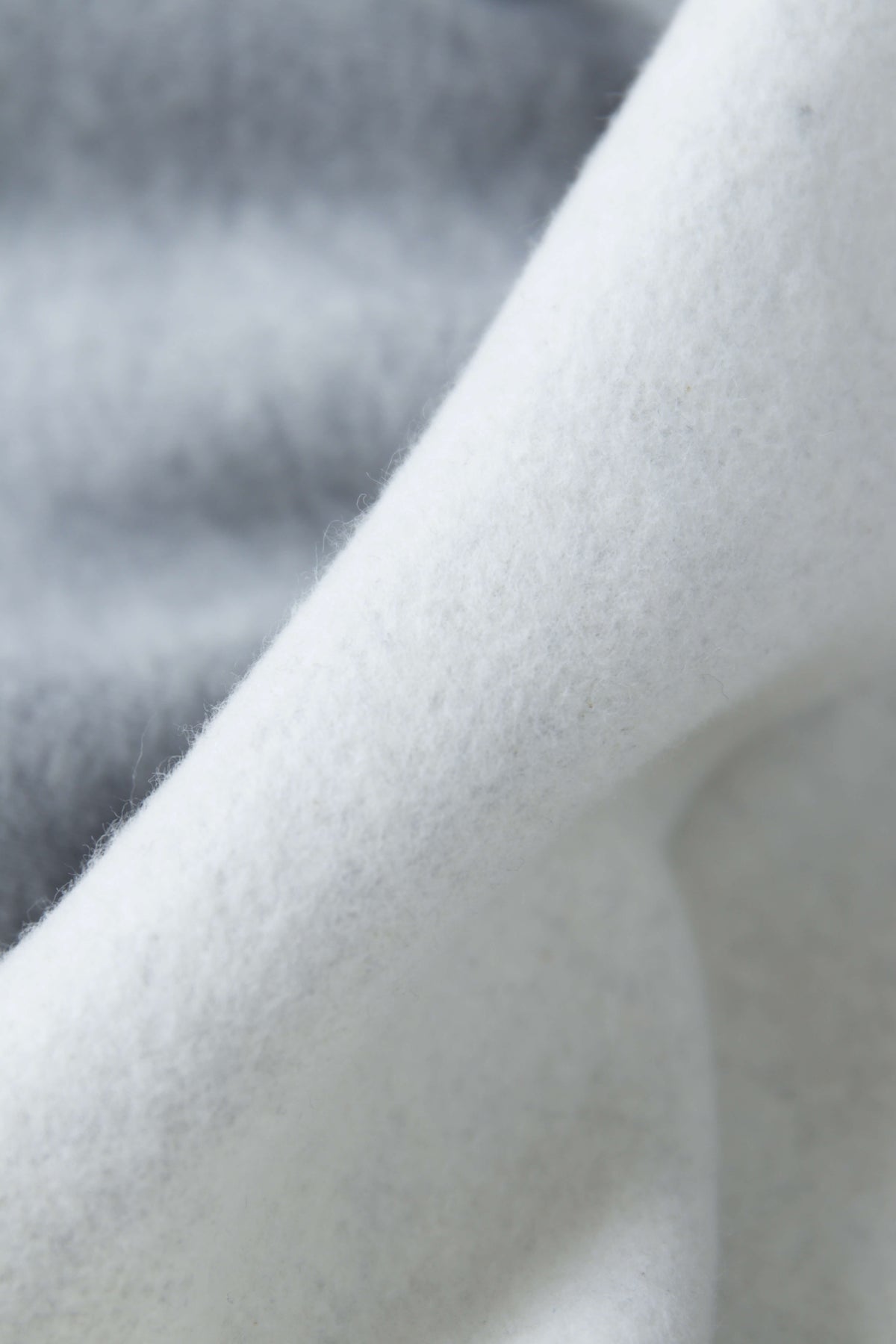 Molleton de coton bio - Gris Brume