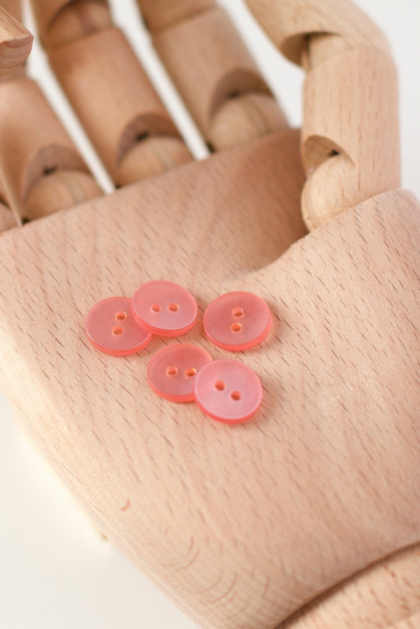 Boutons vintages 12 mm - Blush