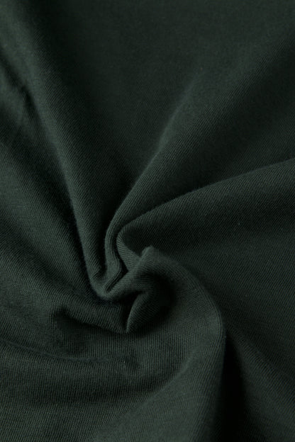 tissu originaux au mètre pour couture de t-shirt. jersey 100% coton vert kaki foncé uni. disponible en quantité limité sur la mercerie en ligne Muremure